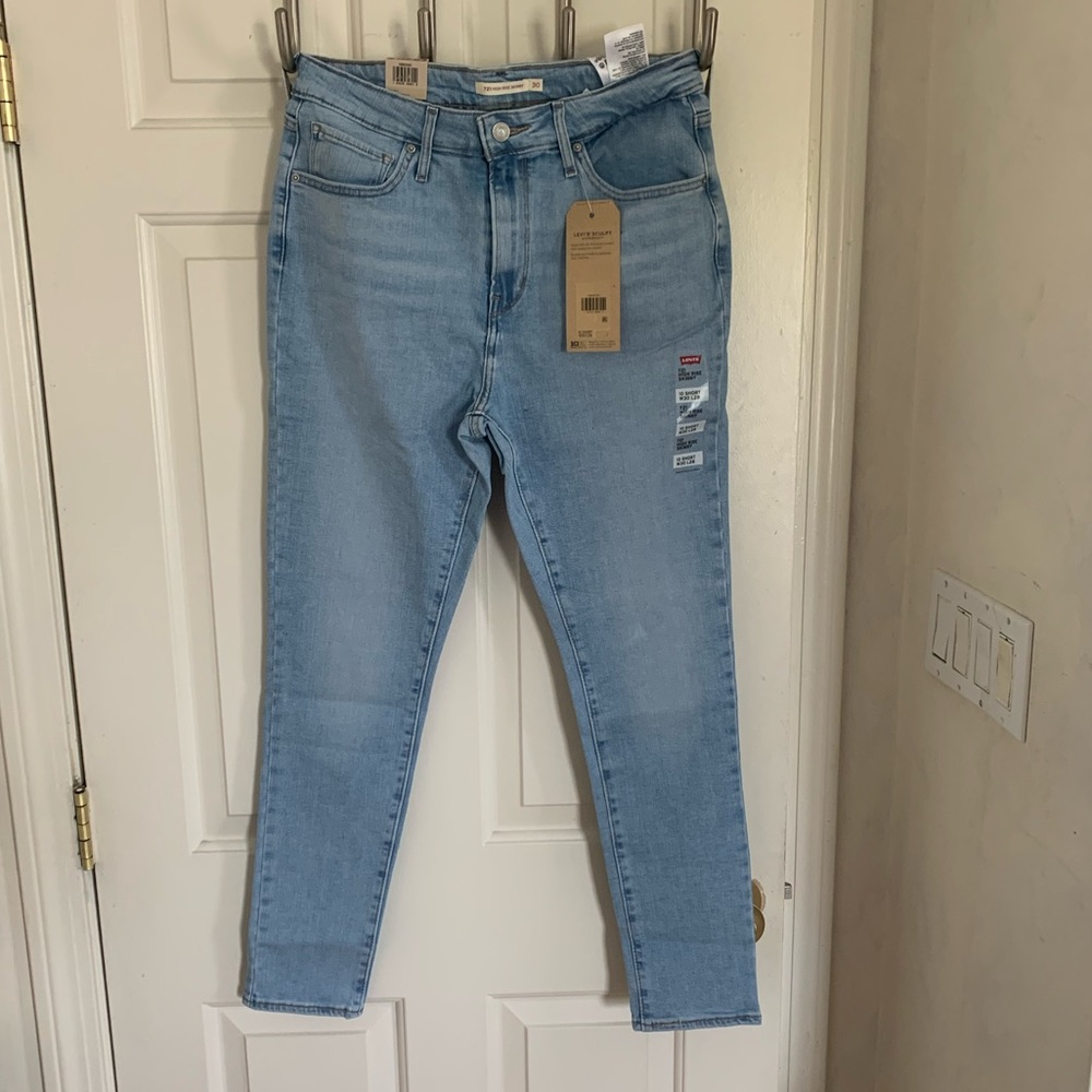 Women's 721 High-Rise Skinny Jeans In Short Length